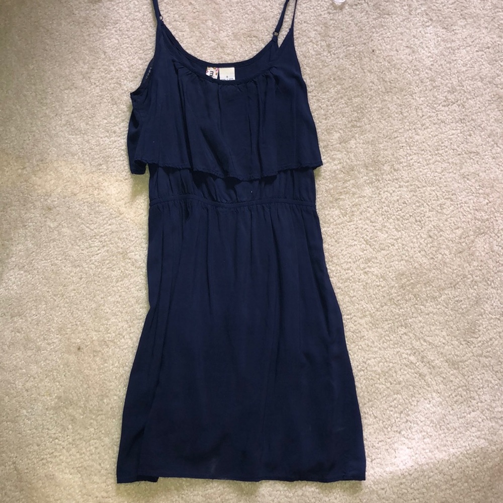 Blue mini dress perfect condition.